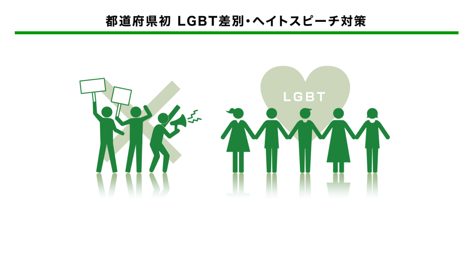 都道府県初 LGBT差別・ヘイトスピーチ対策